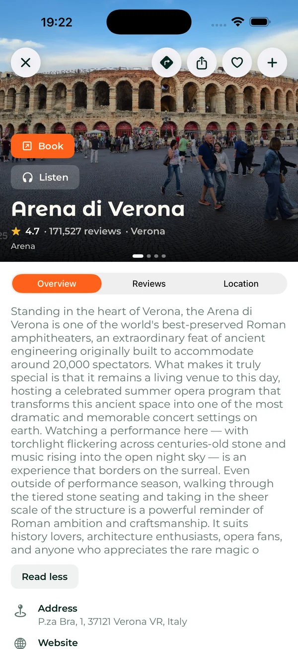The Arena di Verona: photos, a full description, tickets to book and an audio guide to listen to