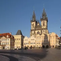 Prague’s Old Town Square and the Týn Church